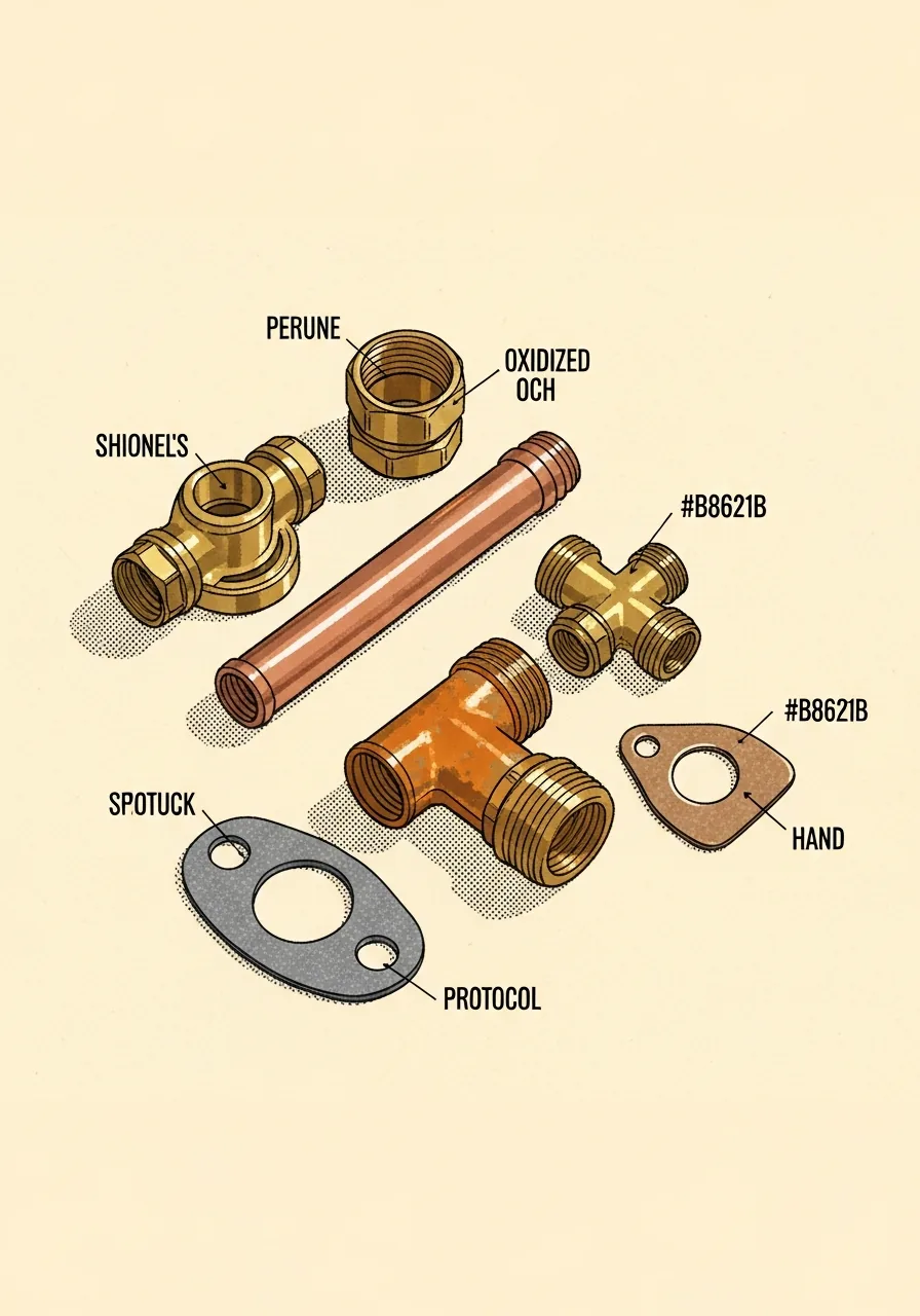 Editorial illustration of a protocol as plumbing. Commissioned, April 2026.